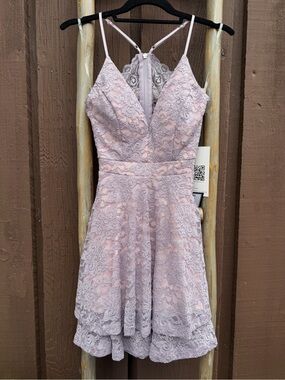 Emerald Sundae Lace A-Line Dress XS NWT